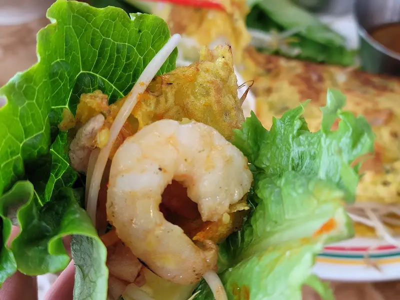 반쎄오를 더욱 맛있게 즐기는 방법