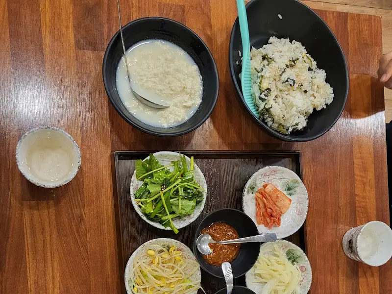 곤드레밥과 순두부찌개