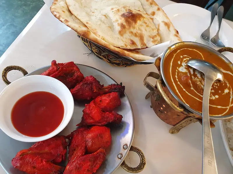 커리와 난의 환상적인 조합