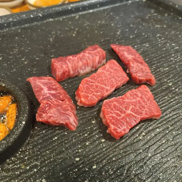 불판 위의 막창