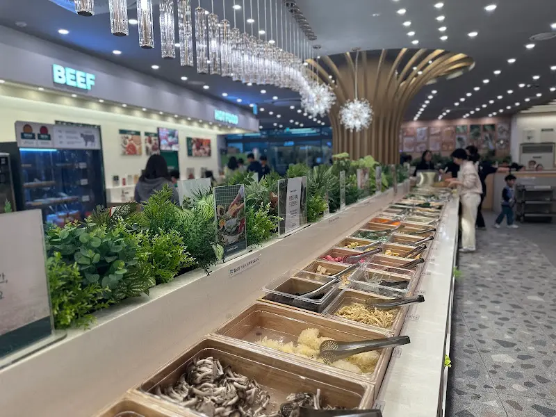 샤브올데이 매장 내부