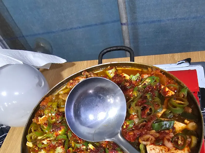 김치 짜글이 근접샷