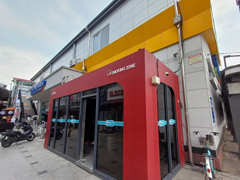 화천시장 흡연 구역