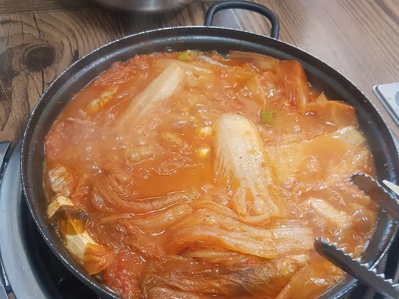 김치찜 근접 사진