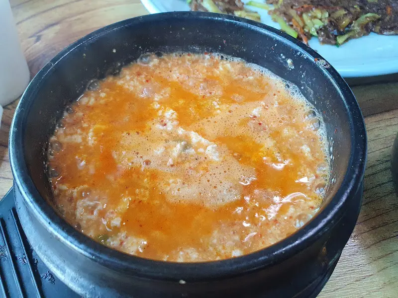 순두부찌개