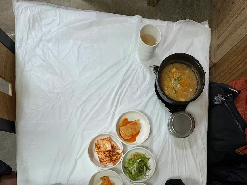 해물순두부 한상차림