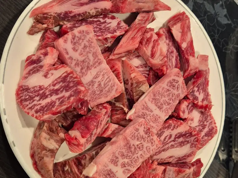 푸짐한 갈비 한 상