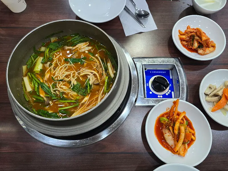 어죽 한 상 차림