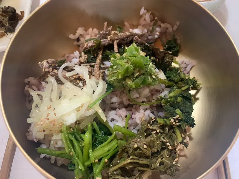 나물 비빔밥