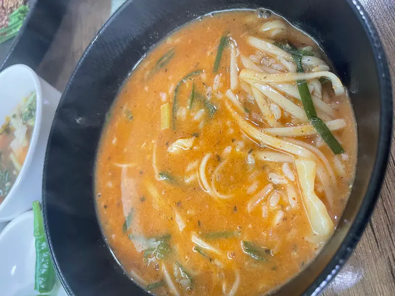 인삼어죽의 모습