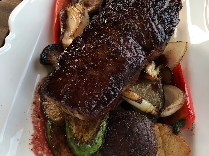 스테이크 근접샷