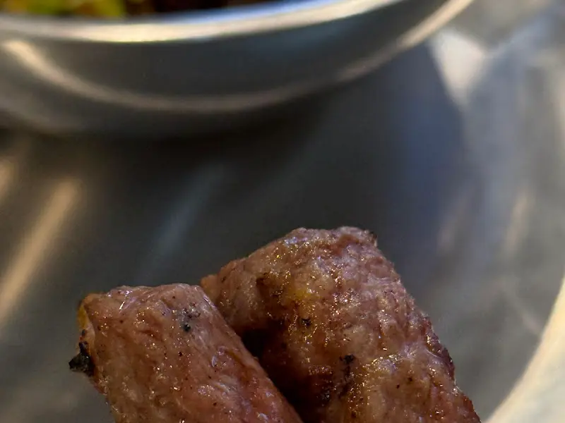 잘 구워진 목살 단독 샷