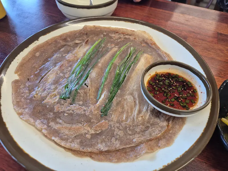 메밀부침의 모습