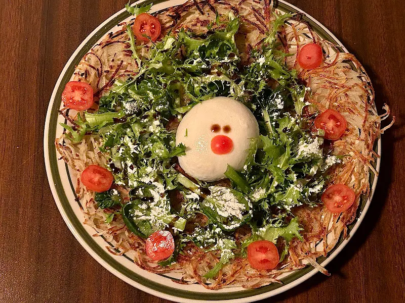 부라타 치즈 감자전