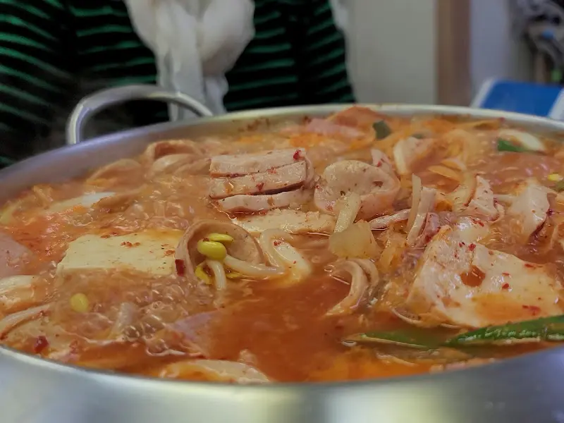 부대찌개 재료