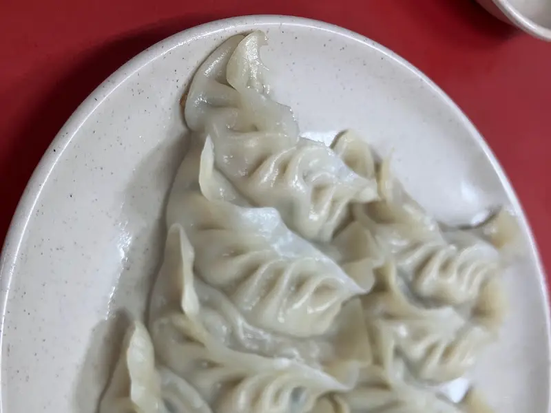 오향만두 군만두