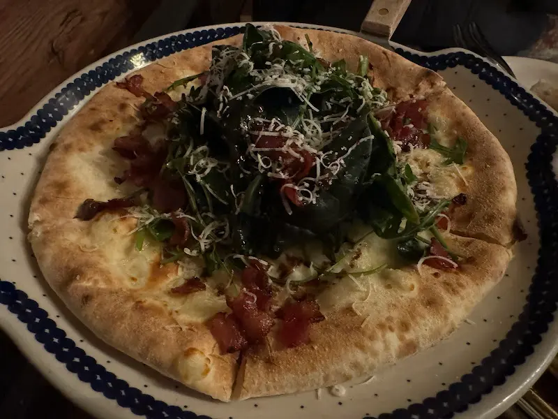 다 피타 루꼴라 바질 화덕피자