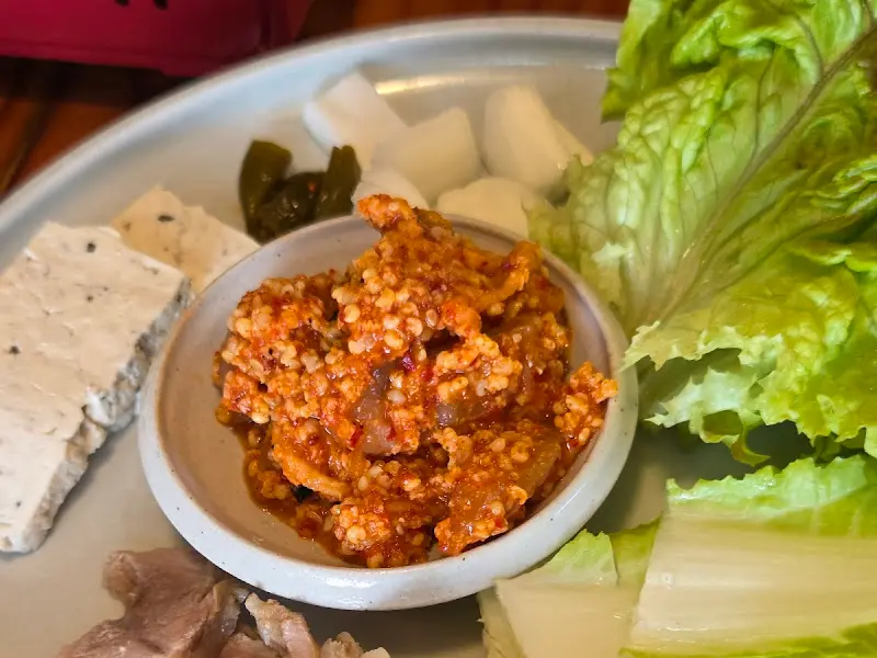 두부 삼합