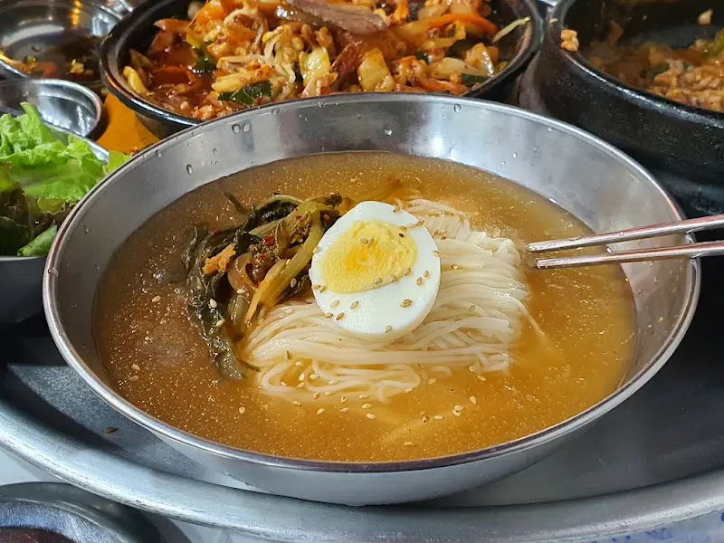 시원한 김치말이국수