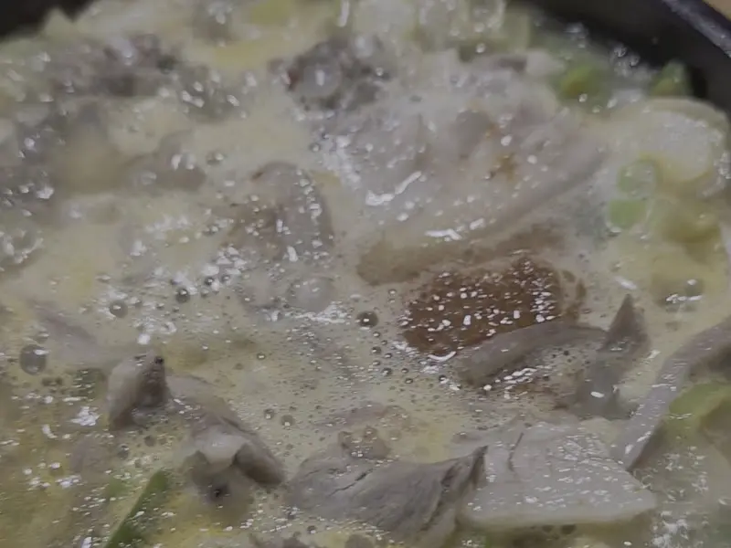 순대국 속 고기