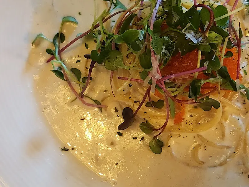 날치알 크림 파스타