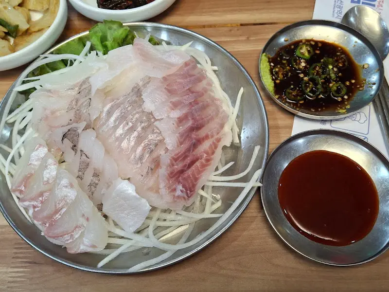 남해달인횟집 숙성회