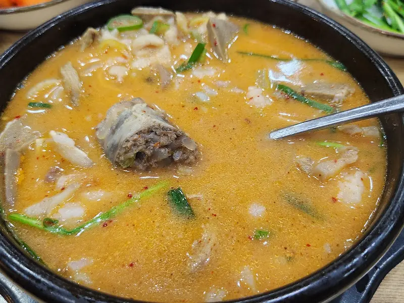 신의주찹쌀순대 순댓국