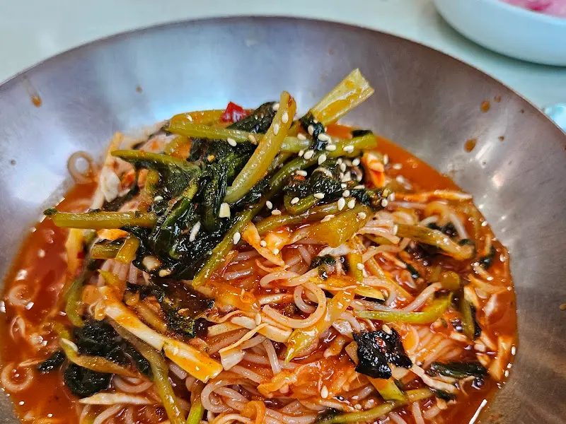 궁평국수 비빔국수