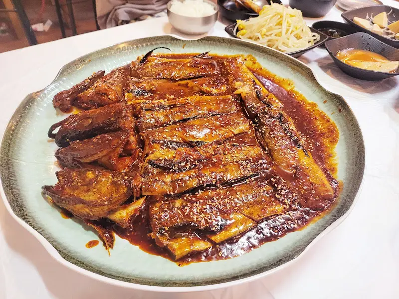 코다리조림과 밥