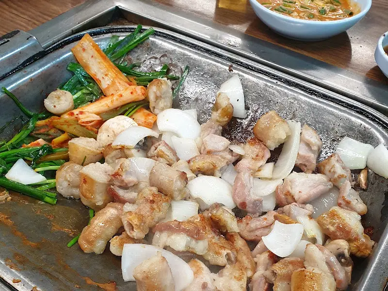 곱창과 부추의 조화