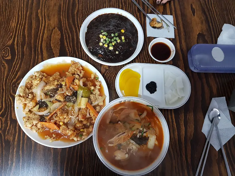 명문각 전체 상차림