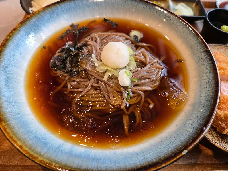 냉모밀 클로즈업