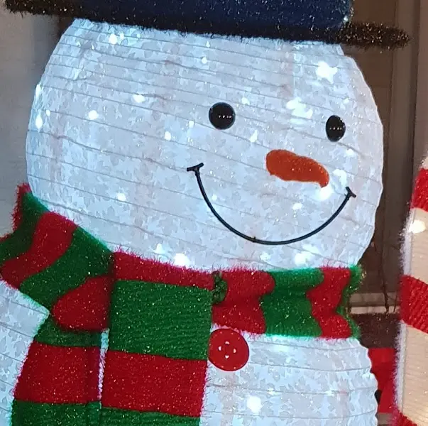 귀여운 눈사람 장식