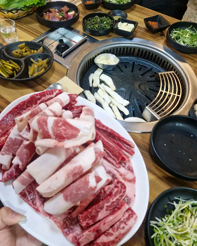 섬진강식당 한상차림