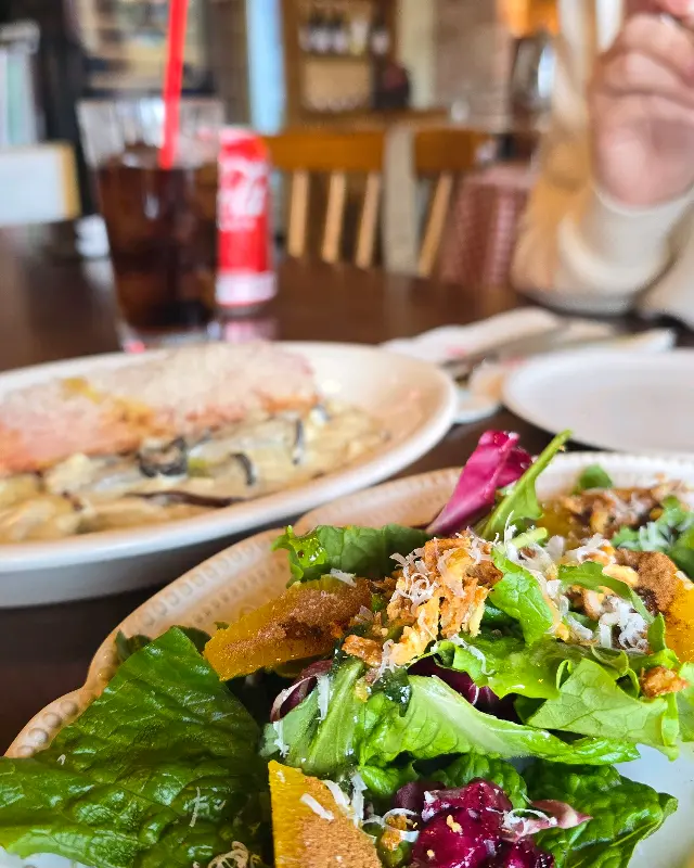 샐러드와 파스타