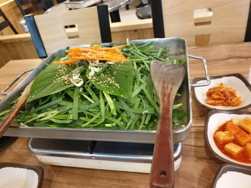 돼지야채곱창의 푸짐한 비주얼