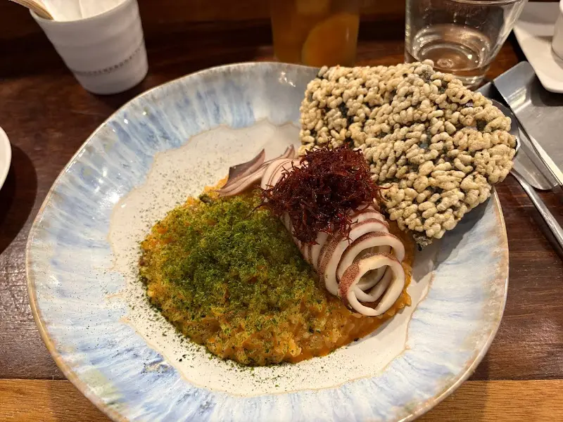 동해바다 오징어 리조또