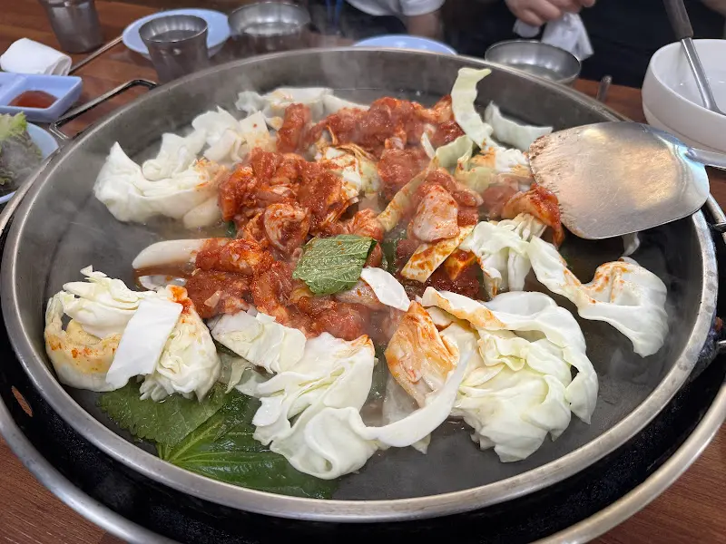 푸짐한 닭갈비 한 상