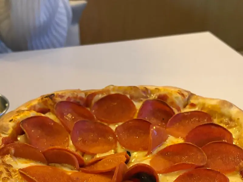 페퍼로니 피자 근접샷