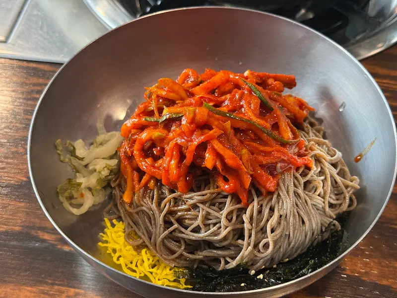 명태식해 비빔 막국수