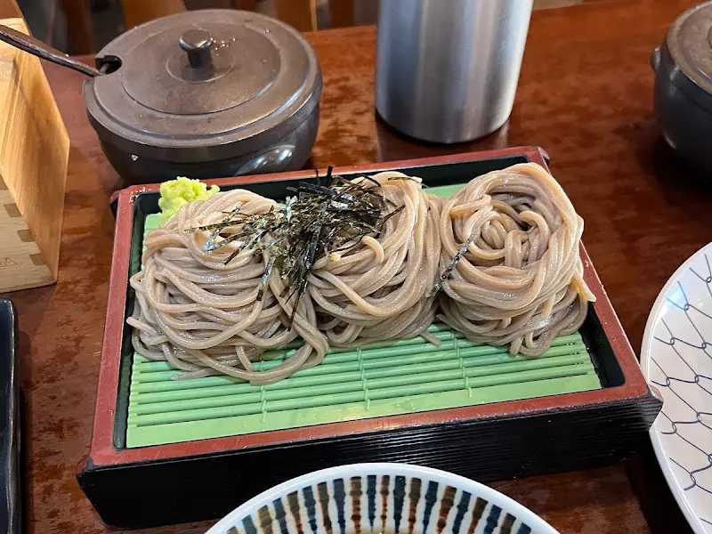 정갈하게 담겨 나온 메밀소바