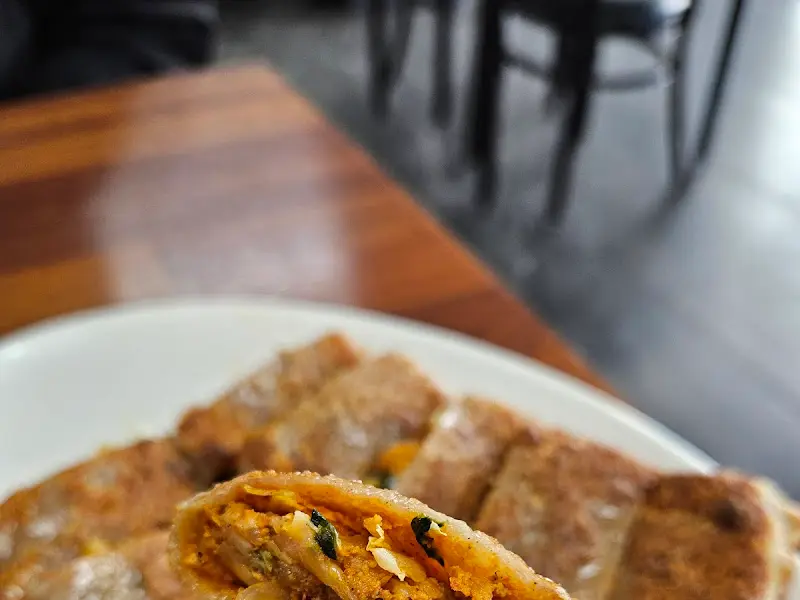 메밀전병 단면 이미지