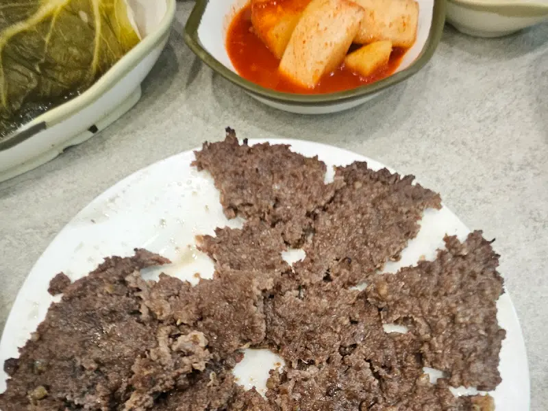 먹음직스러운 석쇠불고기