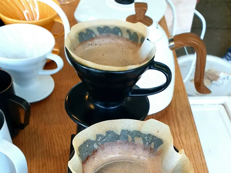 커피 추출 과정