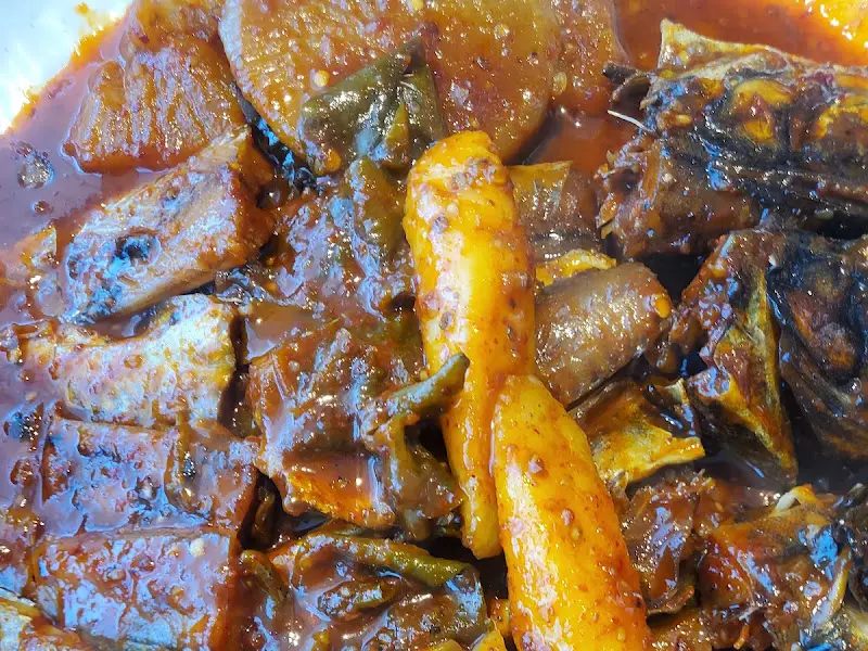 코다리조림 근접 사진