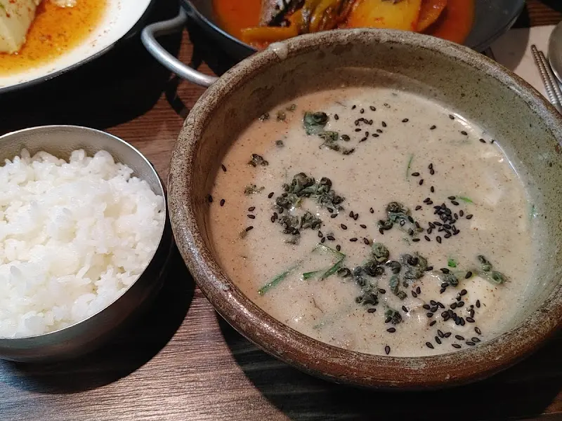 들깨 고디탕 클로즈업