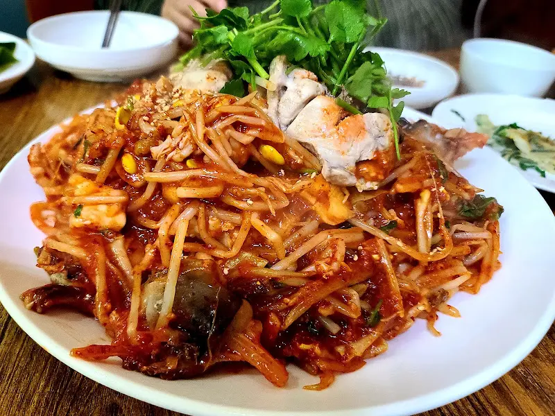 아구찜 근접 사진