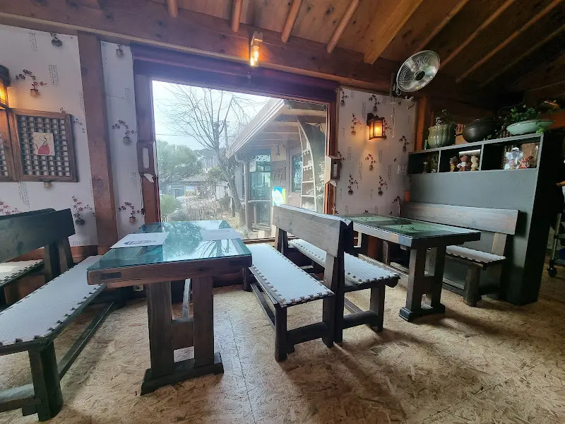 메주꽃 내부