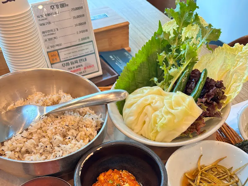 풍성한 한상차림