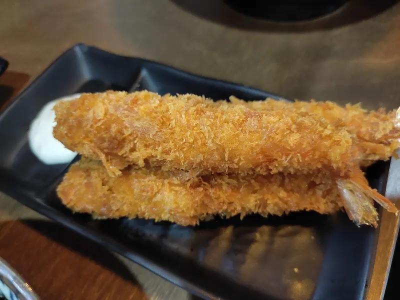 옹헤라 홍라멘 새우튀김